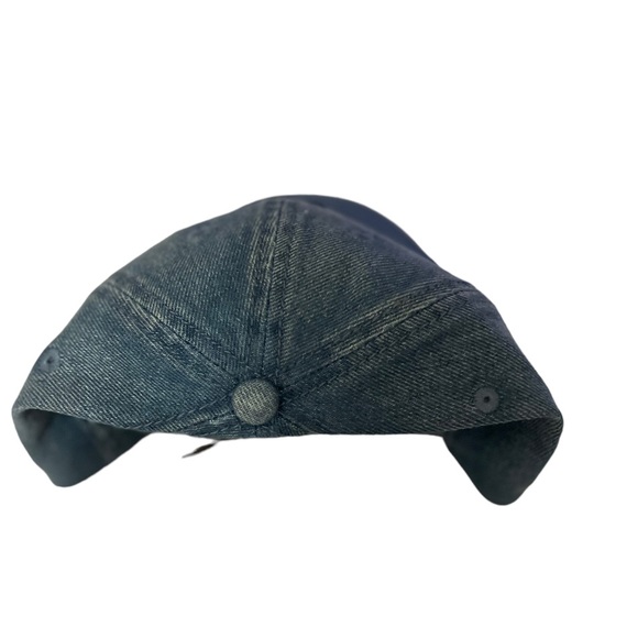 Baseball hat graphic design blue denim dog person NWT - Picture 3 of 6